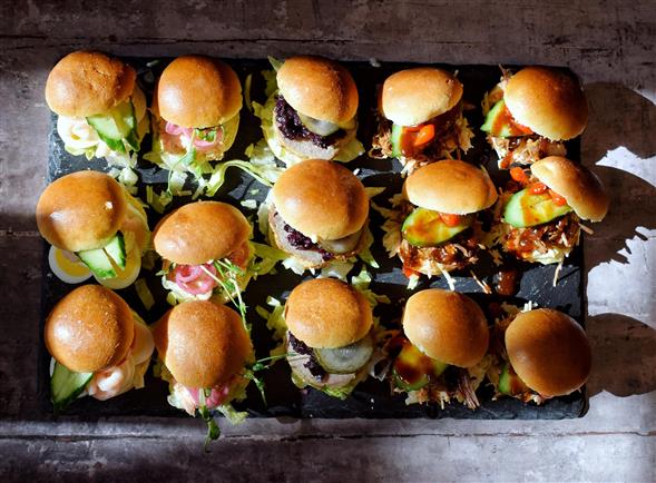 Slider m. Pulled pork